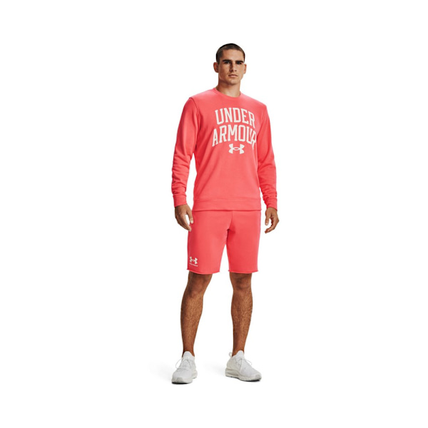 Sweatshirts Under Armour Rival Terry Crew Pink 193 - 197 cm/XXL