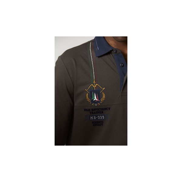 T-shirts Aeronautica Militare PO1725P17357512 Brun 178 - 182 cm/M