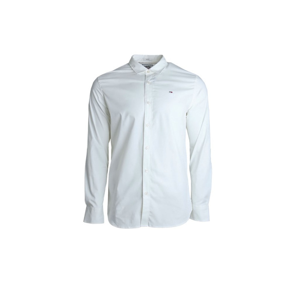 Skjortor Tommy Hilfiger DM0DM04405100 Vit 174 - 178 cm/M