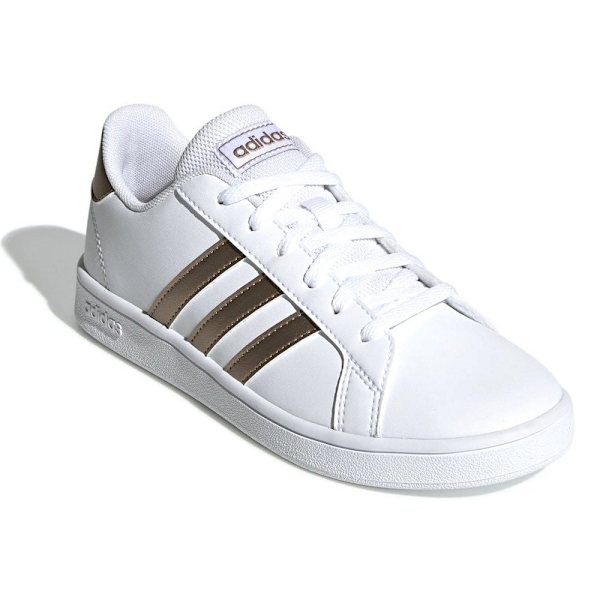 Puolikengät Adidas Grand Court Kullanväriset,Valkoiset 36