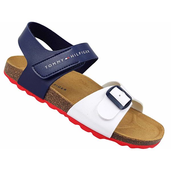 Sandaalit Tommy Hilfiger T3B2329120371X336 Valkoiset,Tummansininen 32