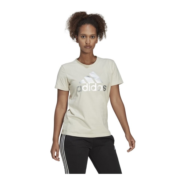 T-shirts Adidas Essentials Logo Tee Creme 152 - 157 cm/XS