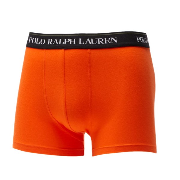 Majtki Ralph Lauren 3-pack Trunk Sort,Grøn,Orange S