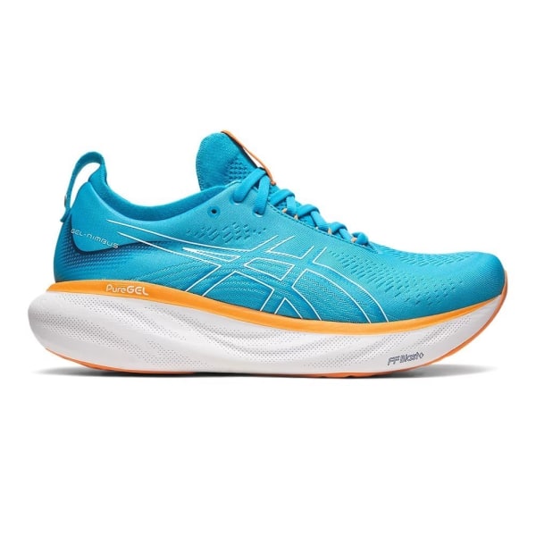 Puolikengät Asics Gel Nimbus 25 Vaaleansiniset,Oranssin väriset 44