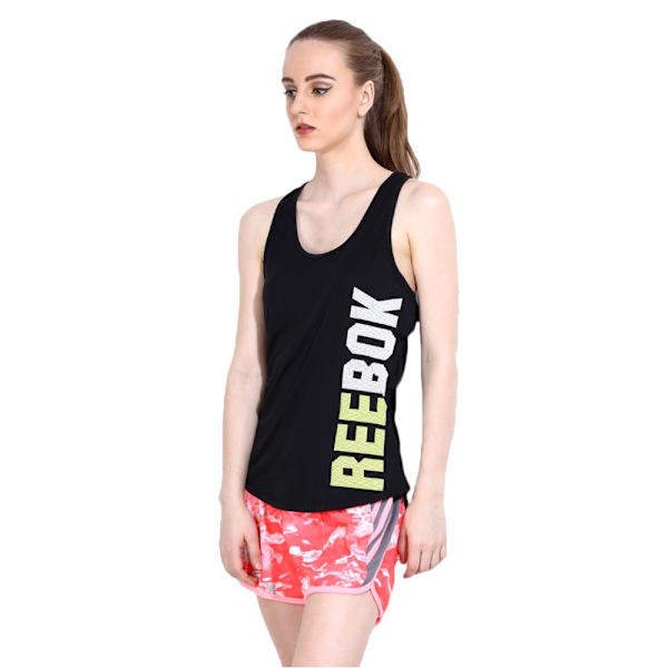 T-shirts Reebok Aerobics Graphic Sort 158 - 163 cm/XS