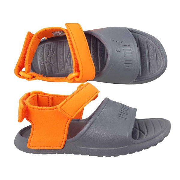 Sandaler Puma Divecat V2 Injex Inf Orange,Gråa 23