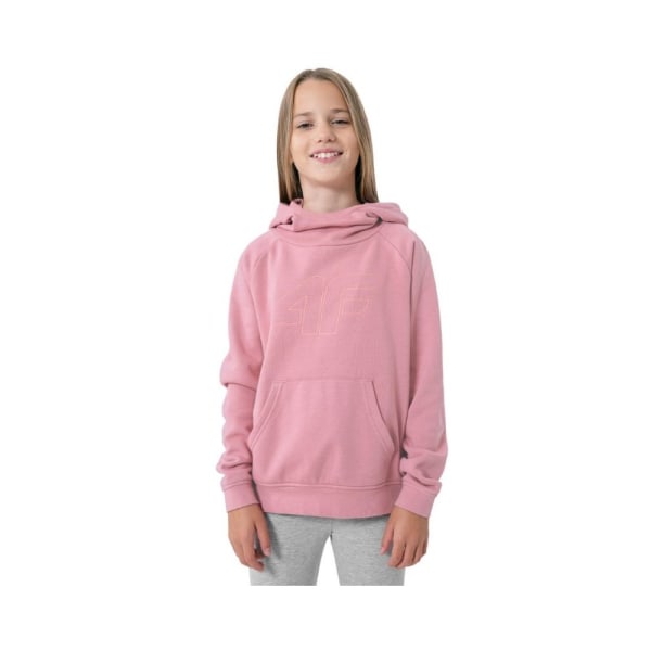 Sweatshirts 4F JBLD002 Pink 140 - 145 cm