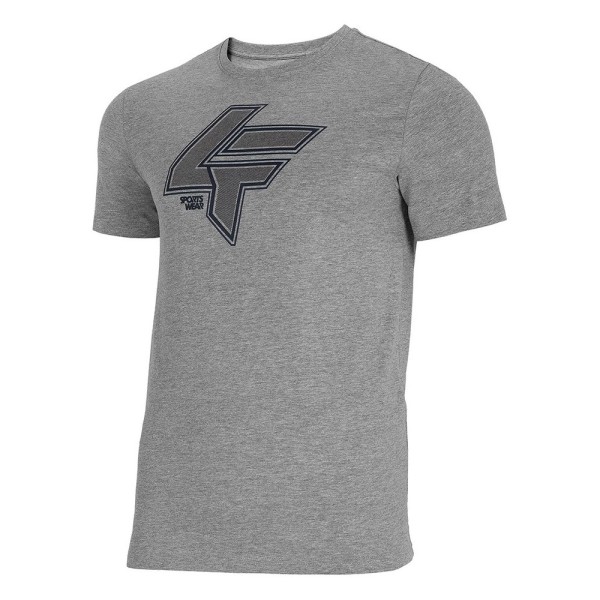 T-shirts 4F TSM010 Grå 173 - 176 cm/S