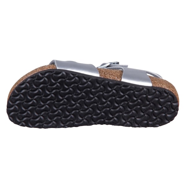 Sandaalit Birkenstock Rio Hopeanväriset 27