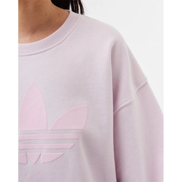 Sweatshirts Adidas Crew Creme,Pink 182 - 187 cm/XXL