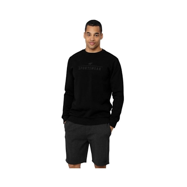 Sweatshirts 4F BLM350 Sort 185 - 188 cm/XXL