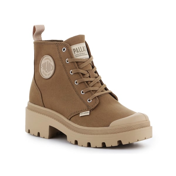 Sko Palladium Pallabase Twill Brun 40
