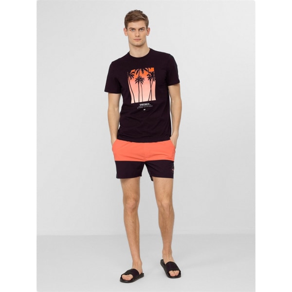T-shirts 4F TSM046 Sort 173 - 176 cm/S
