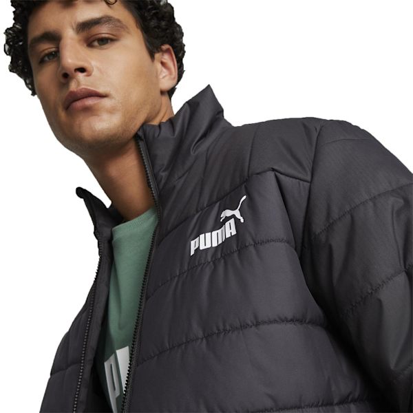 takki Puma Ess Padded Mustat 176 - 181 cm/M