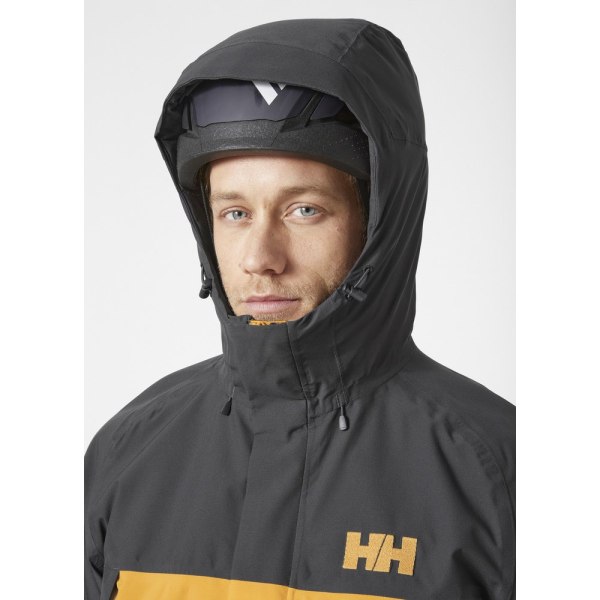 Jakker Helly Hansen Banff Insulated Sort,Gul 190 - 193 cm/XXL