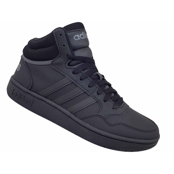 Kengät Adidas hoops mid 3.0 k Grafiitin väriset 35