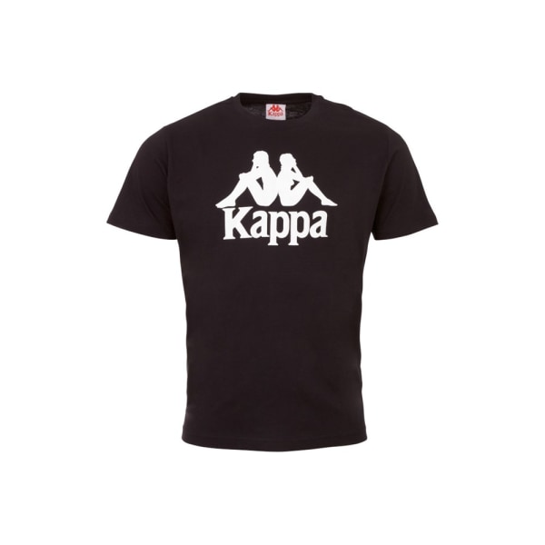 T-paidat Kappa Caspar Kids Mustat 152 - 164 cm/XXL