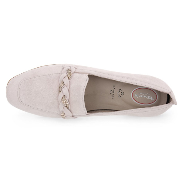 Mokkasiner Jana 84200TAUPE Creme 40
