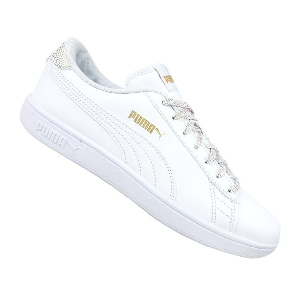 Lågskor Puma Smash V2 Metallics JR Vit 35.5