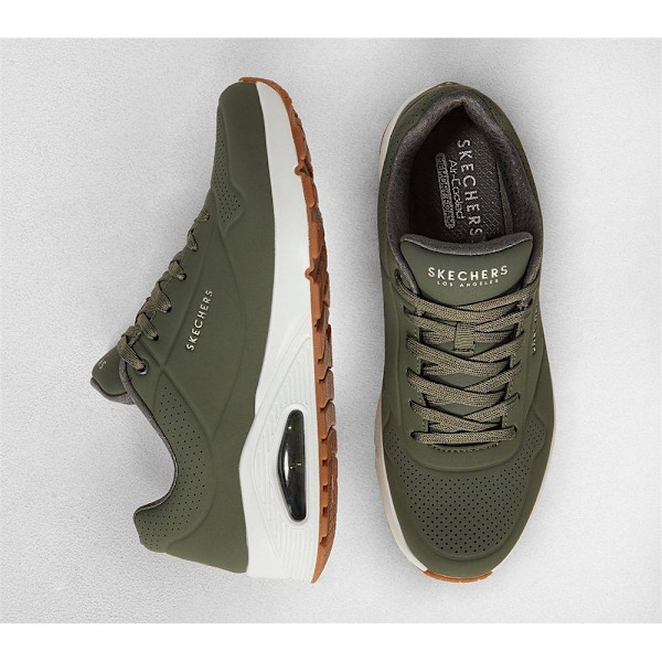 Sneakers low Skechers Uno Stand ON Air Grøn 45.5
