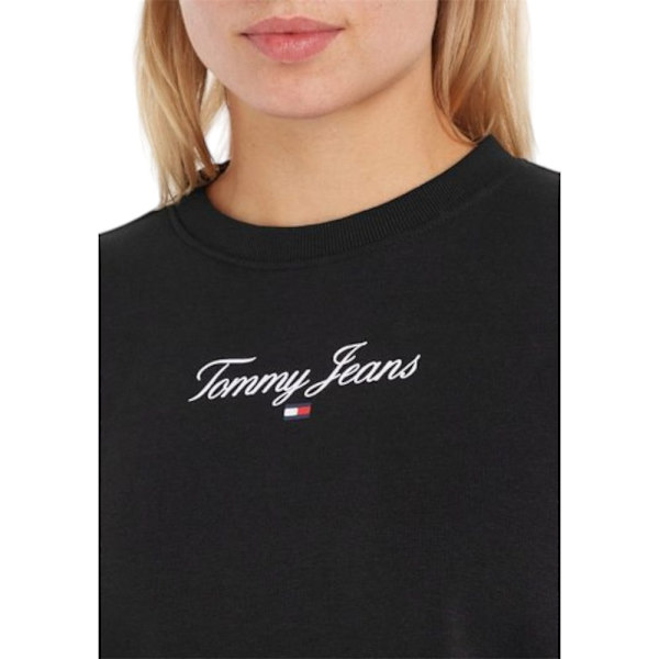 Puserot je Fleecet Tommy Hilfiger DW0DW16140BDS Mustat 168 - 172 cm/M