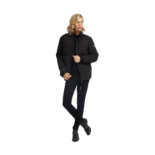 Jakker Guess M2BL17WEYX2JBLK Sort 178 - 182 cm/M