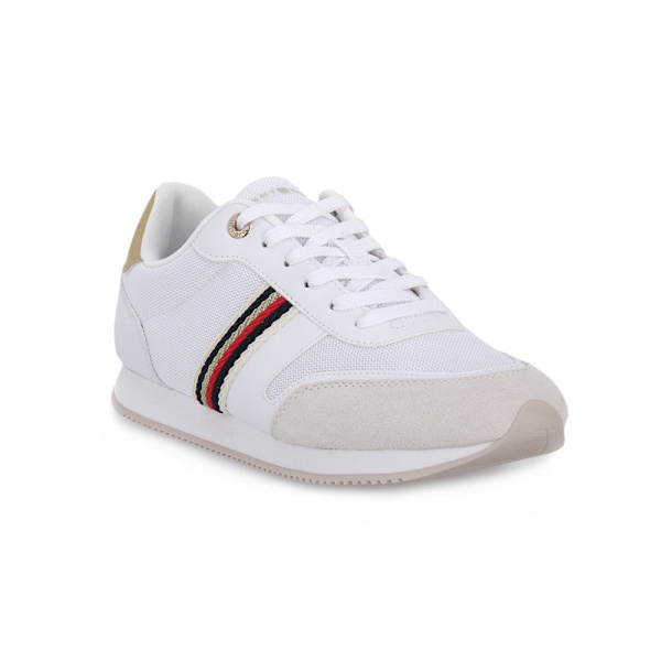 Lågskor Tommy Hilfiger Ybs Essential Runner Vit 39
