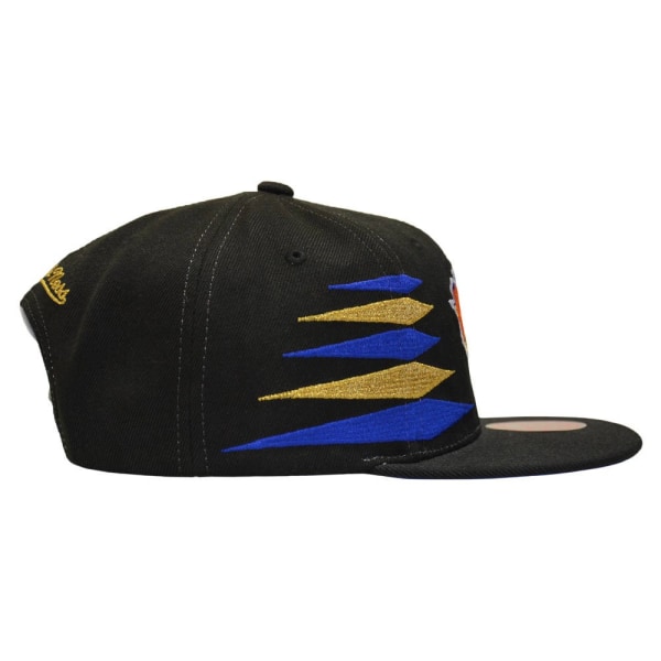 Hætter Mitchell & Ness Nba New York Knicks Snapback Sort,Hvid Produkt av avvikande storlek