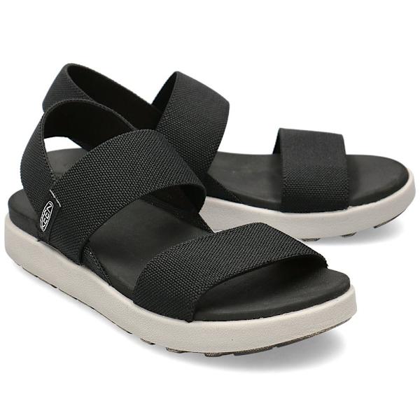 Sandaler Keen Elle Backstrap Sort,Grå 38
