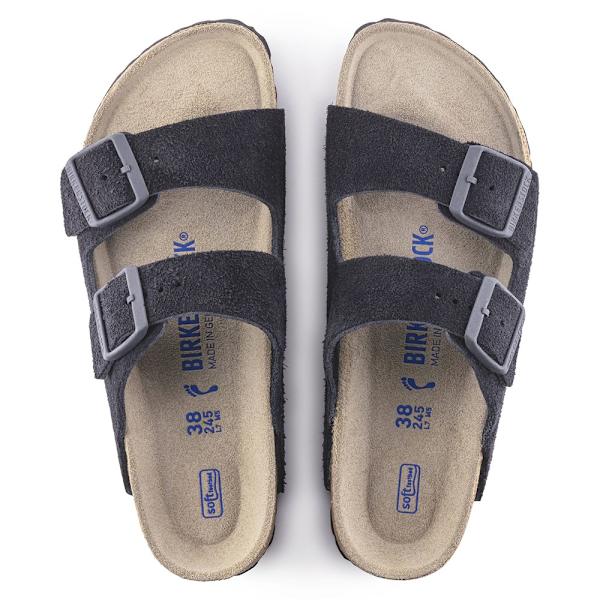 Tofflor Birkenstock Arizona Sfb Midnight Narrow Fit Grenade 43