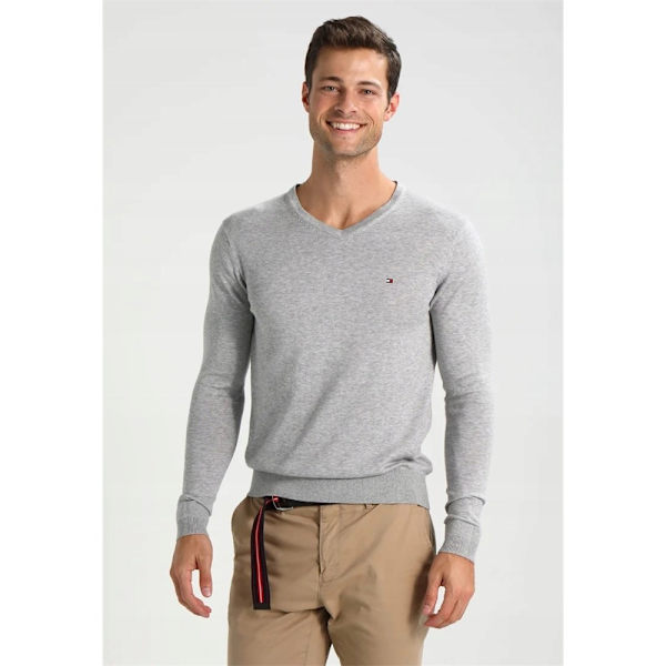 Tröjor Tommy Hilfiger C817873904073 Gråa 174 - 178 cm/M