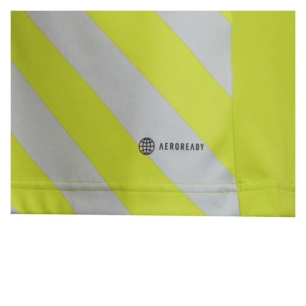 T-paidat Adidas Entrada 22 Graphic Jersey Valkoiset,Keltaiset 123 - 128 cm/XS