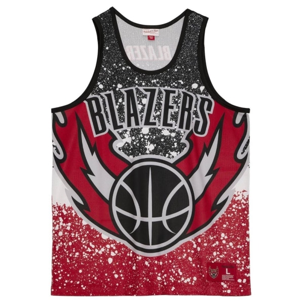 Shirts Mitchell & Ness Nba Portland Trail Blazers Tank Top Röda 178 - 182 cm/M