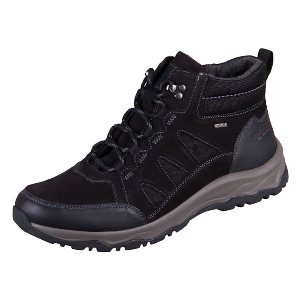 Kengät Josef Seibel Leroy 51 Schwarz Leder Mustat 41