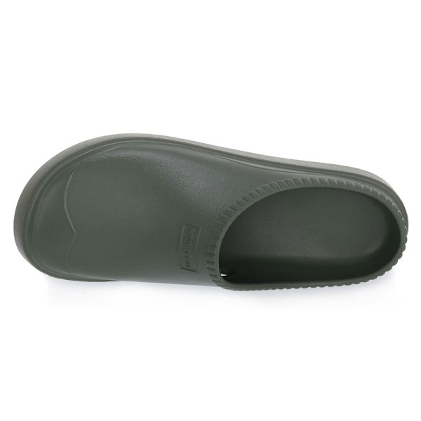 Tofflor Hunter Bloom Foam Clog Oliv,Gråa 38