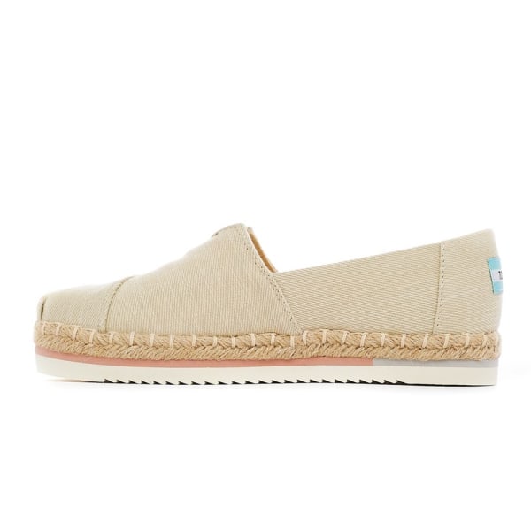 Espadriller Toms Heavy Alpargata Creme 36