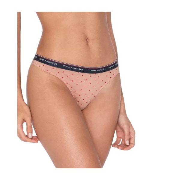 Majtki Tommy Hilfiger 3-pack Bikini Bordeaux,Pink XS