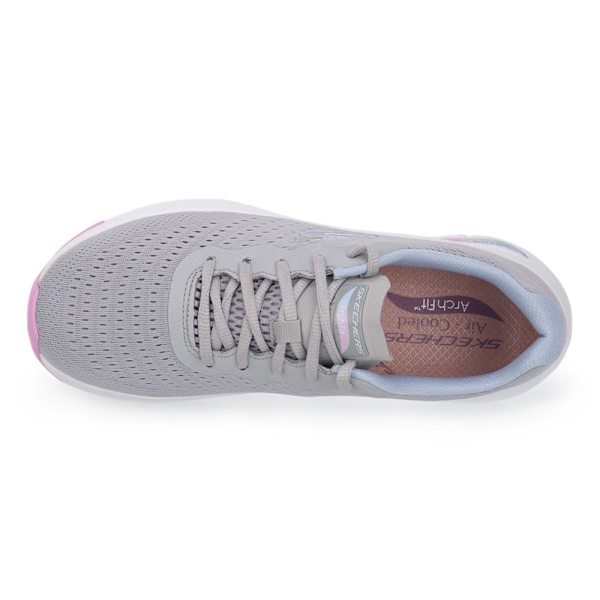 Sneakers low Skechers Gymt Arch Fit Grå 37.5