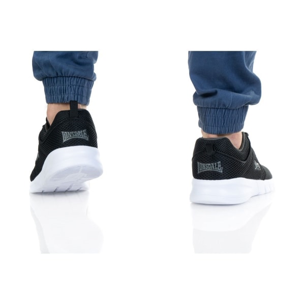 Sneakers low Lonsdale Sivas 2 Sort,Grå 43