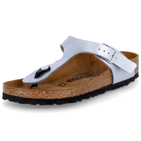 flip-flops Birkenstock Gizeh Silver 36