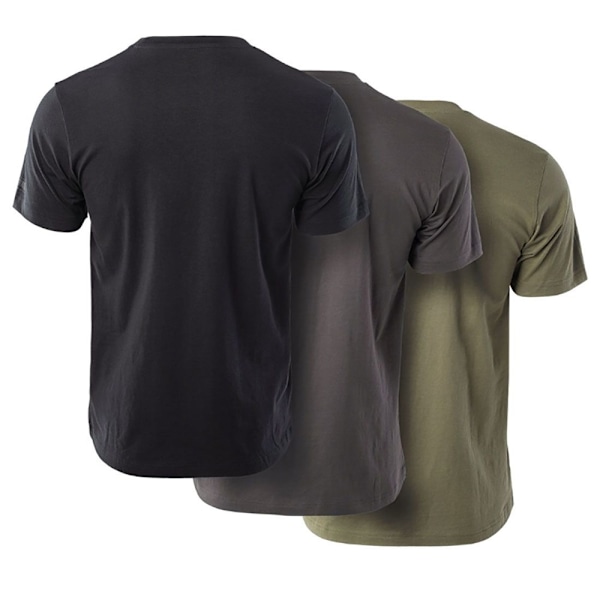 T-shirts Magnum Basic Sort,Grøn,Grå 178 - 182 cm/M