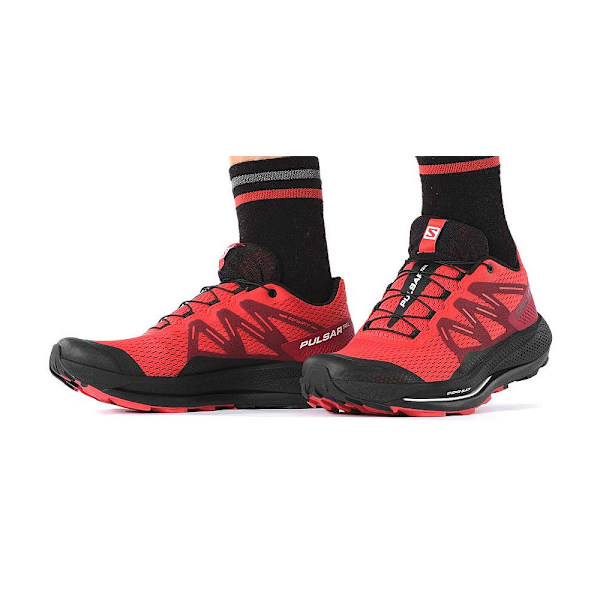 Lågskor Salomon Pulsar Trail Rödbrunt 47 1/3