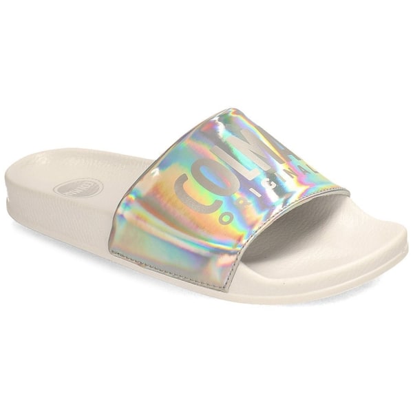 Tøffel Colmar Slipper Lux Hvid,Sølv 36