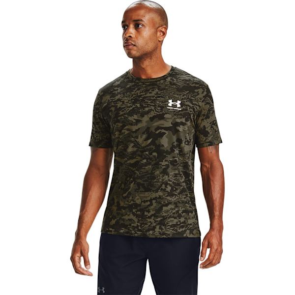 T-paidat Under Armour Abc Camo SS Mustat 188 - 192 cm/XL