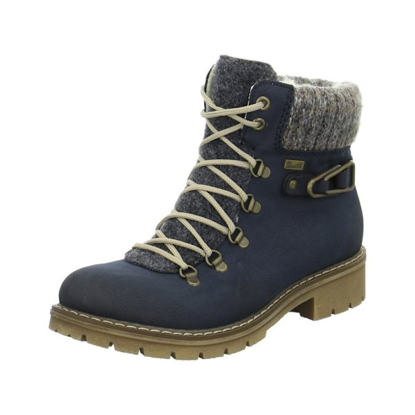Kengät Rieker Stiefeletten Vaaleansiniset 40