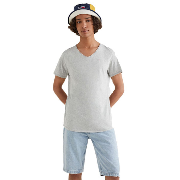 T-shirts Tommy Hilfiger DM0DM09587P01 Grå 184 - 188 cm/XL
