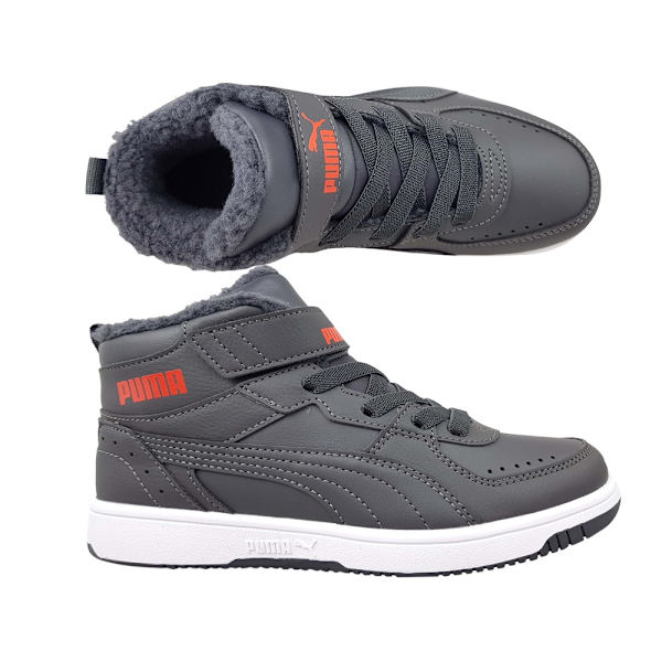 Skor Puma Rebound Joy Fur PS Grafit 31.5