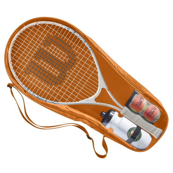 Rackets Wilson Roland Garros 25 Elite Kit Valkoiset,Oranssin väriset