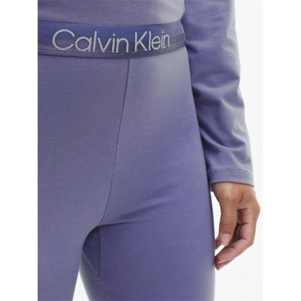 Housut Calvin Klein 000QS6758EVDD Violetit 196 - 200 cm/27/28