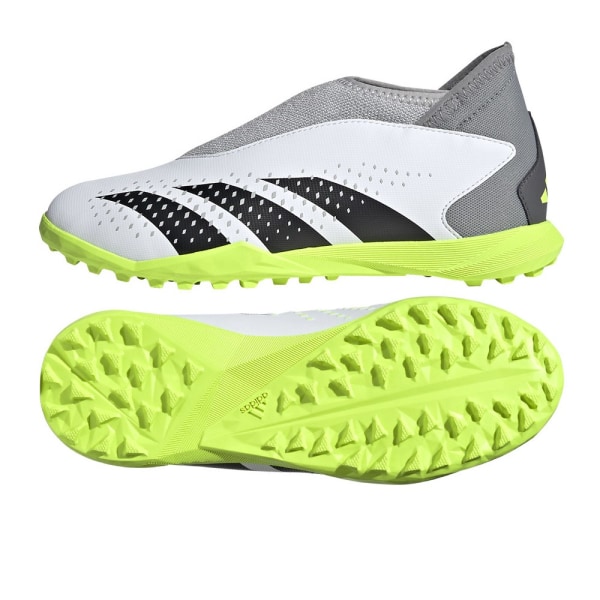 Sneakers low Adidas Predator ACCURACY3 LL TF JR Grå,Hvid 38 2/3